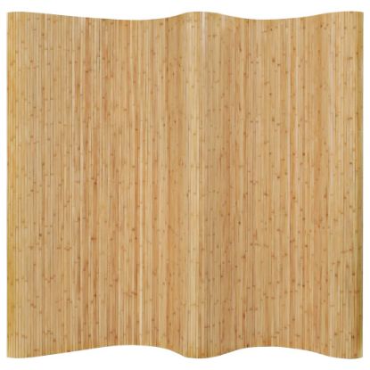 Image de  Cloison de séparation Bambou 250 x 165 cm Naturel