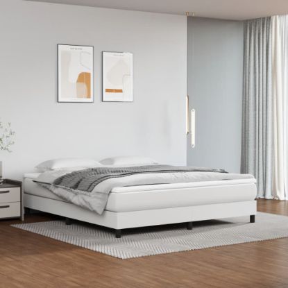 Image de  Matelas de lit à ressorts ensachés Blanc 160x200x20 cm