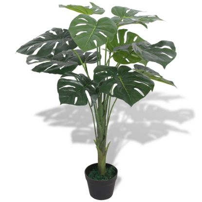 Image de Plante artificielle avec pot Monstera 70 cm Vert