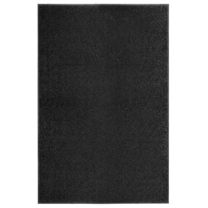 Image de Paillasson lavable Noir 120x180 cm