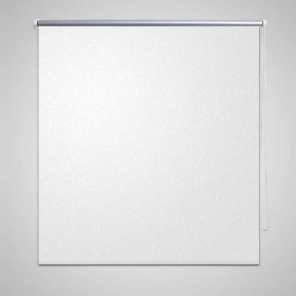 Image de Store enrouleur occultant 140 x 230 cm blanc
