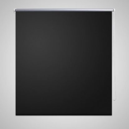 Image de Store enrouleur occultant 80 x 175 cm noir