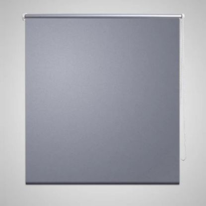 Image de Store enrouleur occultant 100 x 175 cm gris