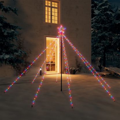 Image de Lumières d'arbre de Noël Int/Extérieur 400 LED colorées 2,5 m