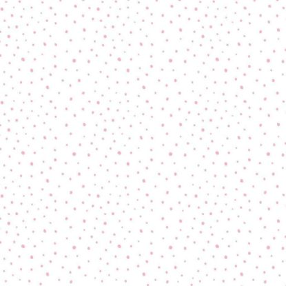 Image de Noordwand Papier peint Mondo baby Confetti Dots Blanc, rose et beige