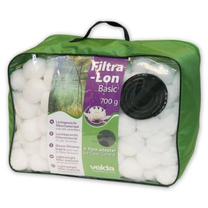 Image de Velda Matériau filtrant d'étang Filtra-Lon Basic 700 g Blanc