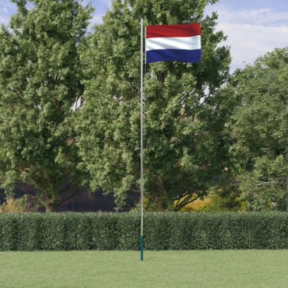 Image de Drapeau des Pays-Bas et mât 6,23 m Aluminium