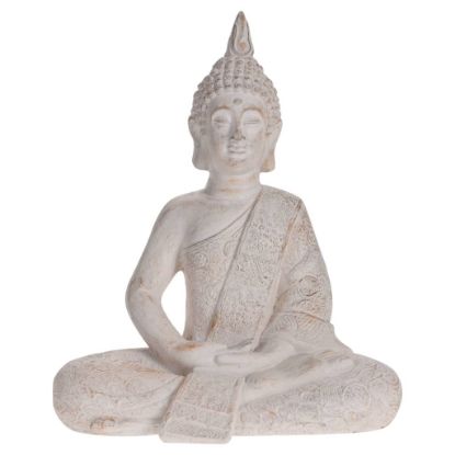 Image de ProGarden Décoration Bouddha assis 29,5x17x37 cm