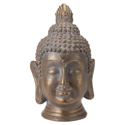 Image de ProGarden Tête de Bouddha décorative 31x29x53,5 cm