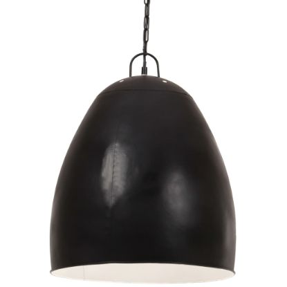 Image de Lampe suspendue industrielle 25 W Noir Rond 42 cm E27