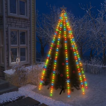 Image de Guirlande lumineuse d'arbre de Noël 400 LED colorées 400 cm