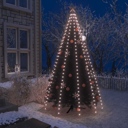 Image de Guirlande lumineuse filet d'arbre de Noël 300 LED 300 cm